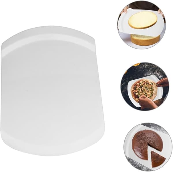 OBOSOE Cake Lifter Spatula Transfer Tool för enkel Cake Pizza och rörliga släta kanter Robust design för hembakande och köksbruk