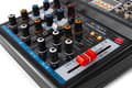 Miniatyrbild 9 av 11: Vonyx VMM-P500 4 kanaler musik mixer 4Ch/BT/MP3/US