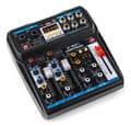 Miniatyrbild 1 av 11: Vonyx VMM-P500 4 kanaler musik mixer 4Ch/BT/MP3/US