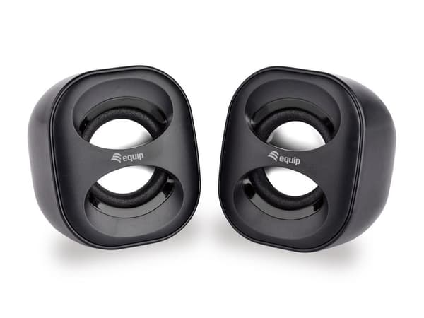 utrusta Mini USB - högtalare - för PC - 3 Watt - svart (245330)