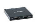 Miniatyrbillede 2 af 6: Udstyr 332715 - HDMI - 2x HDMI - 3840 x 2160 pixels - sort - aluminium - 4K Ultra HD (332715)