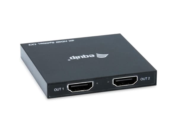 Udstyr 332715 - HDMI - 2x HDMI - 3840 x 2160 pixels - sort - aluminium - 4K Ultra HD (332715)