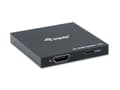 Miniatyrbillede 1 af 6: Udstyr 332715 - HDMI - 2x HDMI - 3840 x 2160 pixels - sort - aluminium - 4K Ultra HD (332715)