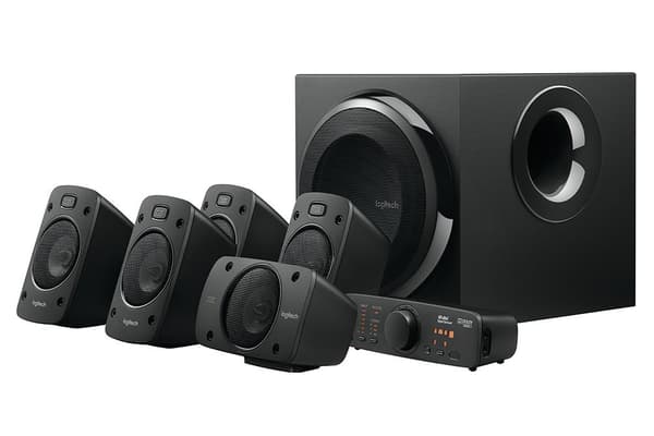 Logitech Z906 - 5.1-kanals hemmabiohögtalarsystem - 500 watt (totalt) (980-000468)