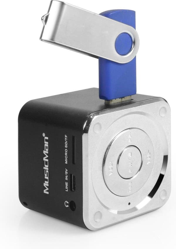 Technaxx Mini Musicman - Bærbar højttaler - Sort