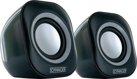 Schwaiger LS1000 013 Bærbar højttaler Bærbar stereohøjttaler Sort 6 W (LS1000013)