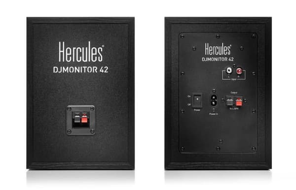 Hercules DJMONITOR 42 - DJ Højttalersæt - Sort