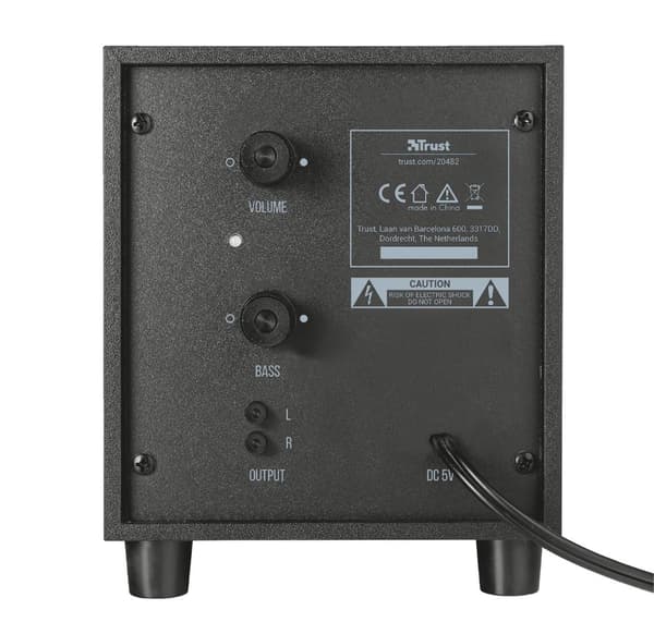 Trust Avora 2.1 - Subwoofer højttalersæt