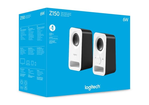 Logitech Z150 - Högtalarset - Vit