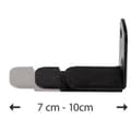 Miniatyrbillede 6 af 7: Hama Vægbeslag til Soundbars - Sort