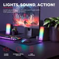 Miniatyrbild 4 av 10: Trust GXT 611 Wezz - Upplyst 2.0 RGB högtalarset - 12W toppeffekt - svart