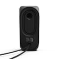Miniatyrbild 3 av 3: Hama "Sonic LS-206" - speakers - for PC - 3.2 watts (total) - black/silver (00173133)