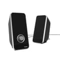Miniatyrbild 1 av 3: Hama "Sonic LS-206" - speakers - for PC - 3.2 watts (total) - black/silver (00173133)