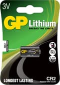 Miniatyrbilde 1 av 3: GP Litiumbatteri, CR2, 1-pk