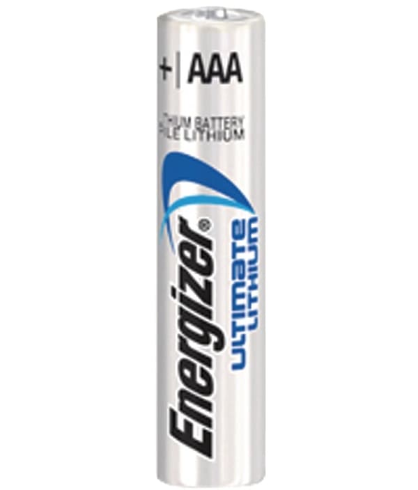 Energizer Litiumbatteri AAA | 1.5 V DC | 1250 mAh | 4-Blister | Sølv