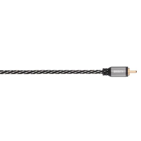 Avinity Subwoofer Cable + Ad. Cinch-liitäntä - 2 Cinch s Kangas esim. 3,0 milj