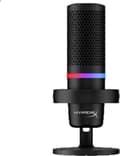 Pikkukuva 7 / 10: HyperX DuoCast - RGB USB-kondensaattorimikrofoni, musta PC, PS5, PS4, Mac. Low Profile Shock Mount, Cardioid, Omnidirectional, Pop Filter, Gain Contro
