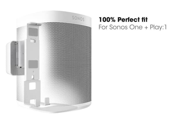 Vogel's Sound 4201 Sonos vægbeslag til Sonos One og Play:1, hvid (73202845)