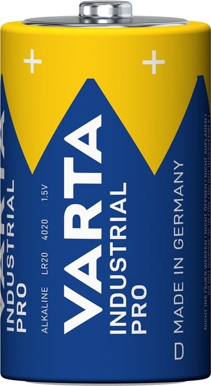 Varta LR20/D (Mono) (4020) batteri, 20 stk. i Box alkaline mangan batteri, 1,5 V