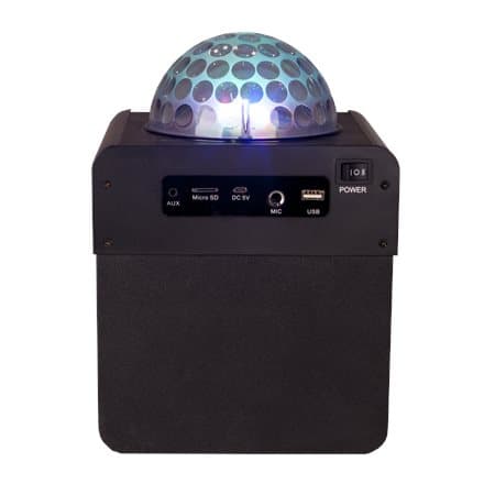 N-GEAR Block Disco Block 410/ 50W/ BT/ Disco LED/ 1x MIC/ černá