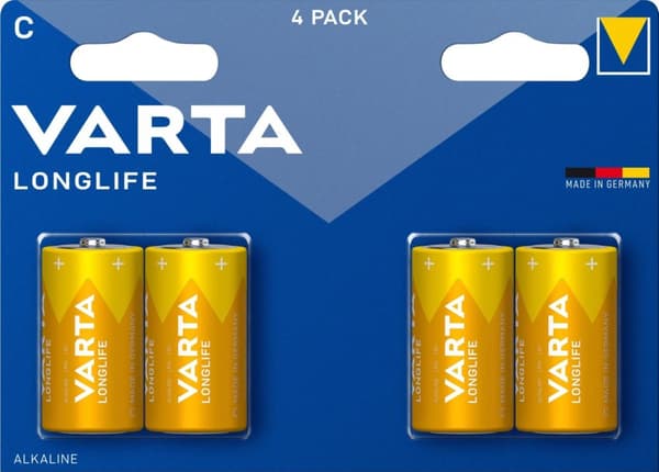 Varta Longlife C 4-pak