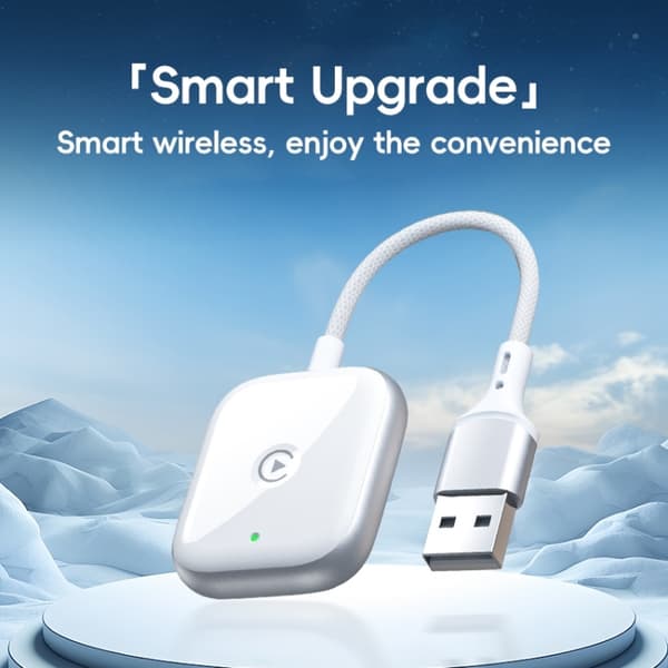 Lydadapter med CarPlay- og USB-forbindelse