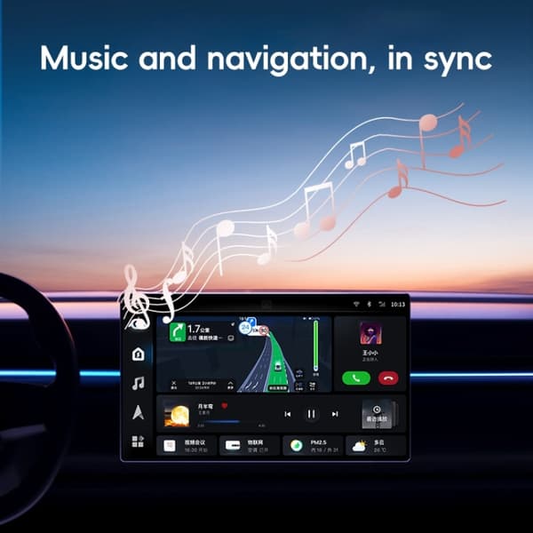 Lydadapter med CarPlay- og USB-forbindelse