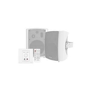 Vision Techconnect SP-1800+TC3-AMP - äänijärjestelmä - 50 wattia (yhteensä) - valkoinen