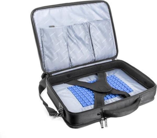 NATEC Boxer notesbogstaske 39,6 cm (15,6") Mappetaske Sort