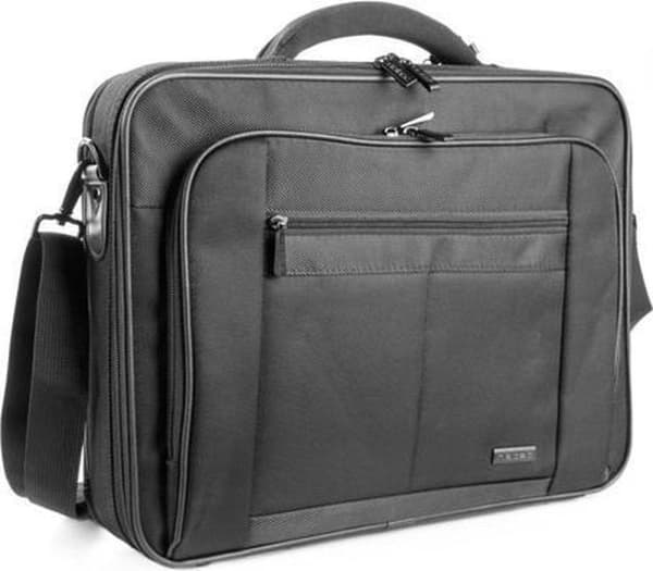 NATEC Boxer notesbogstaske 39,6 cm (15,6") Mappetaske Sort