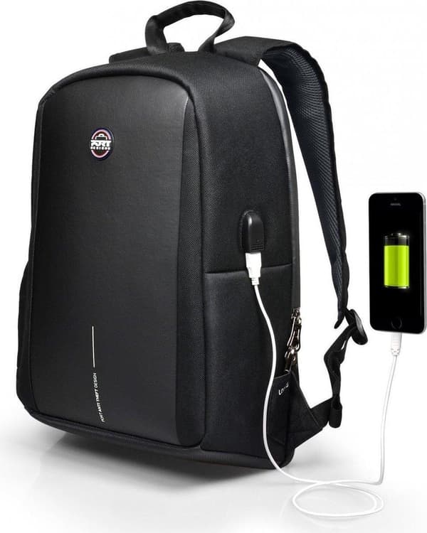 Port Designs CHICAGO EVO BP 13/15,6'' notebookfodral 39,6 cm (15,6") Ryggsäck Svart