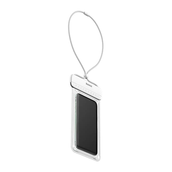 Baseus Universal Waterproof Case IPX8 up to 7.2 inch Phone, White (ACFSD-D02)