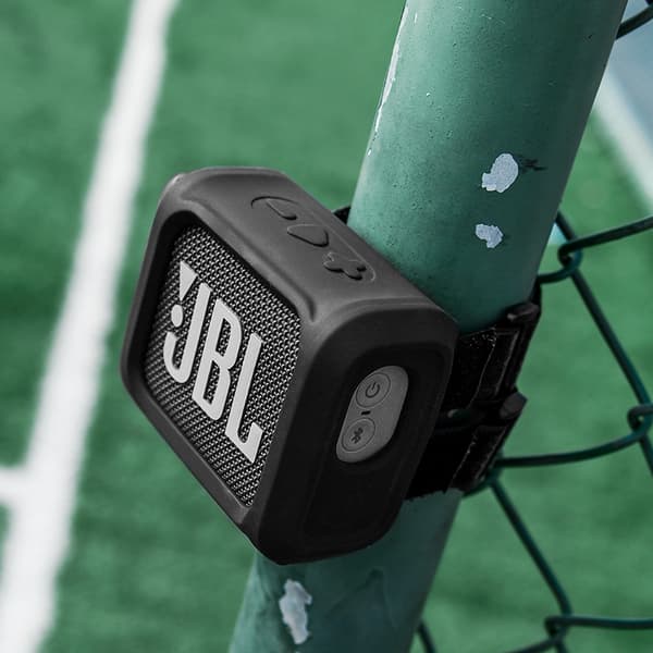INF JBL GO3 højttalerbeskyttelsesetui med strop Sort