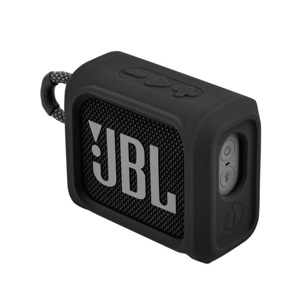 INF JBL GO3 højttalerbeskyttelsesetui med strop Sort