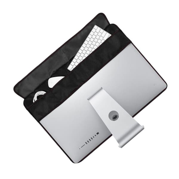 INF Svart støvdeksel for Apple-skjermer