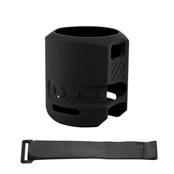 INF Silikonbeskyttelsesveske med nylonstropp for Sony SRS-XB13/XB100 høyttaler