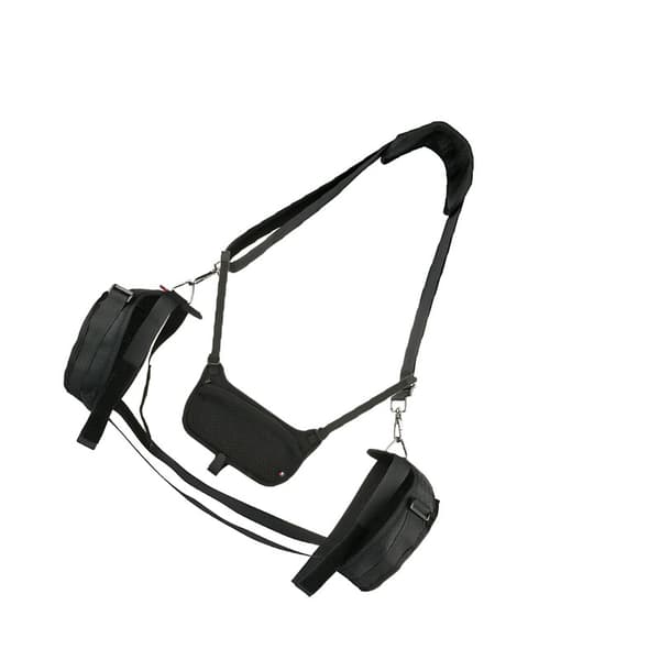 INF Musta olkahihnakotelo JBL Boombox 3 -kaiuttimelle