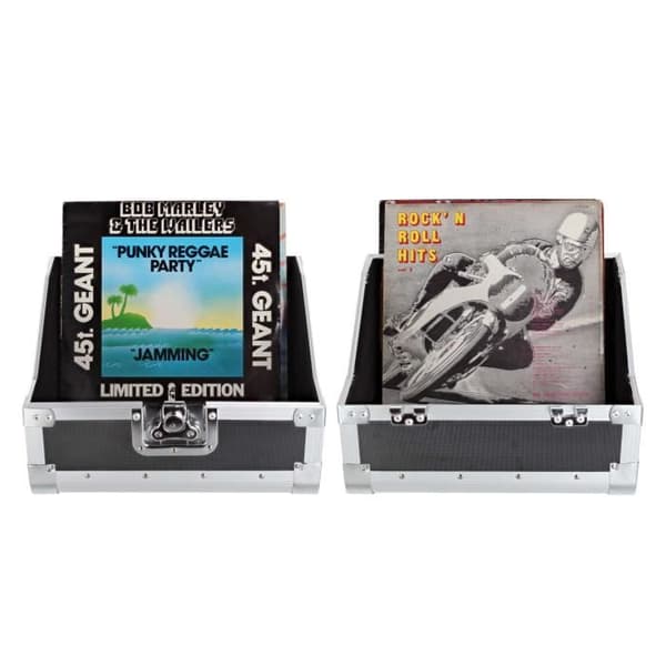 POWER ACOUSTICS - FL RCASE SLT 90BL - Förvaringsväska för 90 vinyler 50/50
