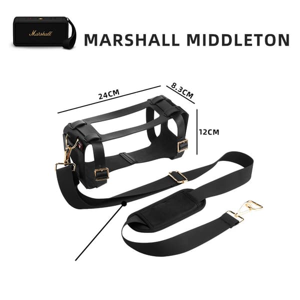 INF Marshall Middleton skulderstropp - PU & 600D twill-stoff 0