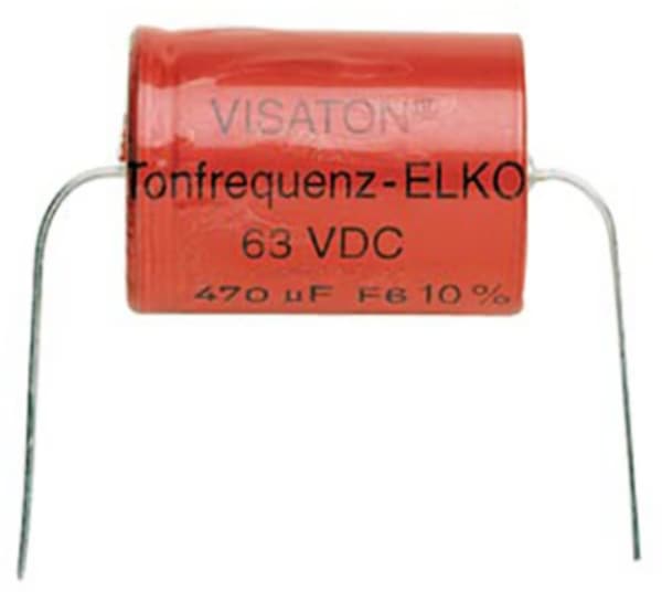 Visaton VS-15/63BA Bipolär kondensator 15 Uf 63 V