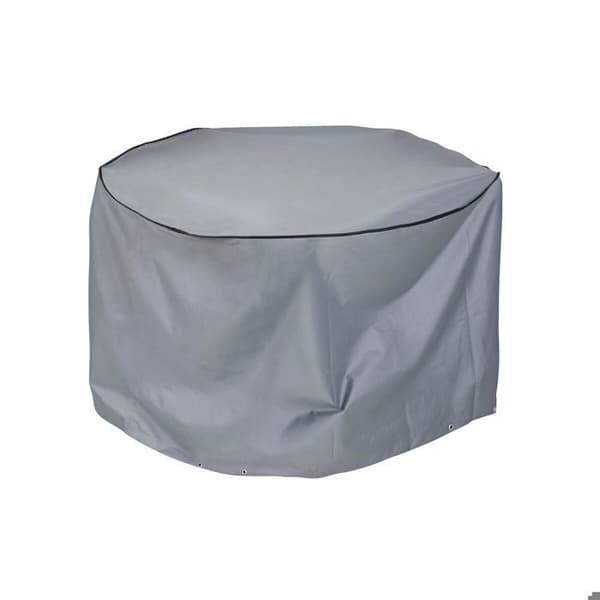 Runda bordsfodral i polyester aluminium DKD Home Decor