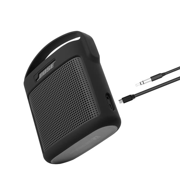 INF Silikonbeskyttelsesetui til Bose Soundlink Color II-høyttaler Mørk grå