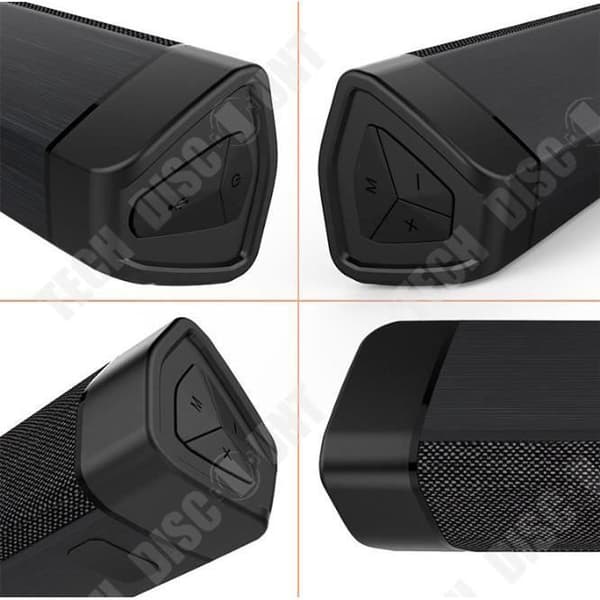 TD® Home audio och video bärbar mobiltelefon trådlös Bluetooth 4.2 högtalare super subwoofer surroundljud 3