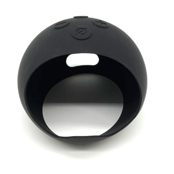 INF Beskyttende silikoneetui til Echo Dot 4. generation Sort