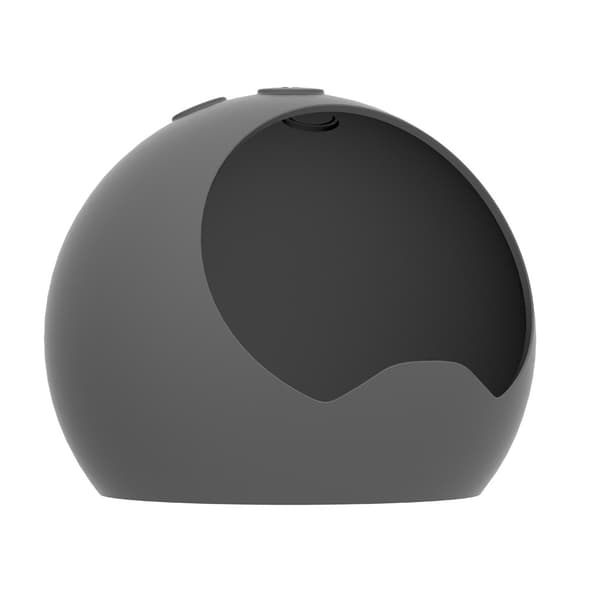 INF Beskyttende silikoneetui til Echo Dot 4. generation Sort