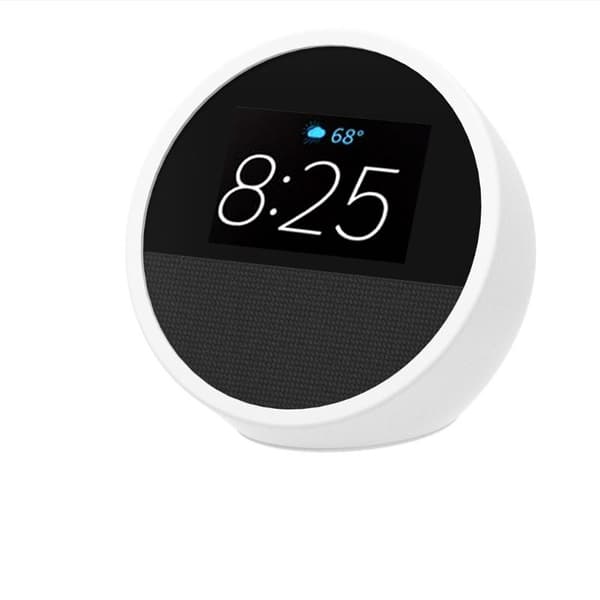 INF Skyddande silikonfodral för Echo Spot Smart Högtalare Vit