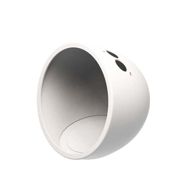 INF Beskyttende silikoneetui til Echo Spot Smart Speaker Hvid
