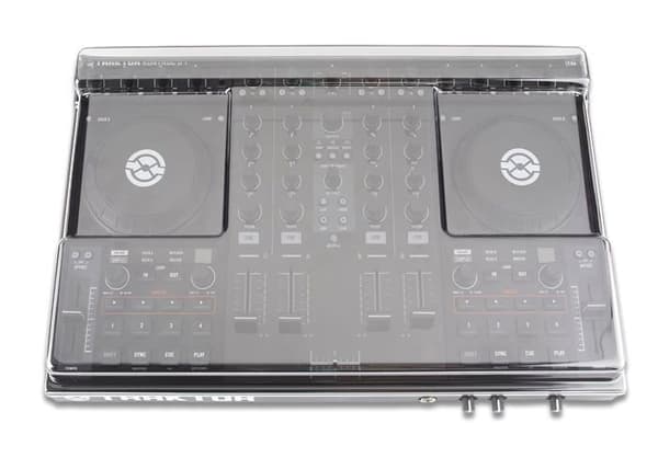 Cover - Decksaver fodral - DS-PC-KONTROLS4 - Kontrol S4 Okrossbart skyddande skal för DJ/VJ Equipment Transparent