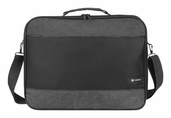 NATEC Impala 2 39,6 cm (15,6") Messenger-taske Sort, Grå