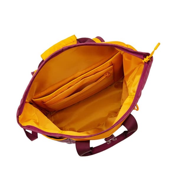 Laptoprygsæk 15,6" 25L Rivacase 5321 rødbrun-gul